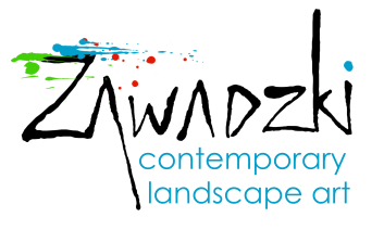 zawadzki contemporary landscape art logo